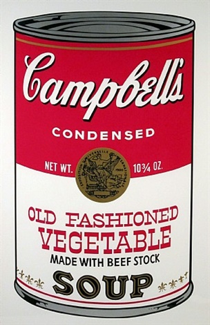  Andy Warhol (American, 1928–1987) Title: Campbell’s Soup II Medium: Prints and Multiples Edition: 10 Size: 35 x 23 in. (88.9 x 58.4 cm.)