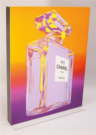 Andy Warhol (American, 1928–1987) Title: Leuchtreklame Chanel Nr. 5, 1985 Medium: plastic, Plexiglas Size: 115 x 89 x 10 cm. (45.3 x 35 x 3.9 in.)